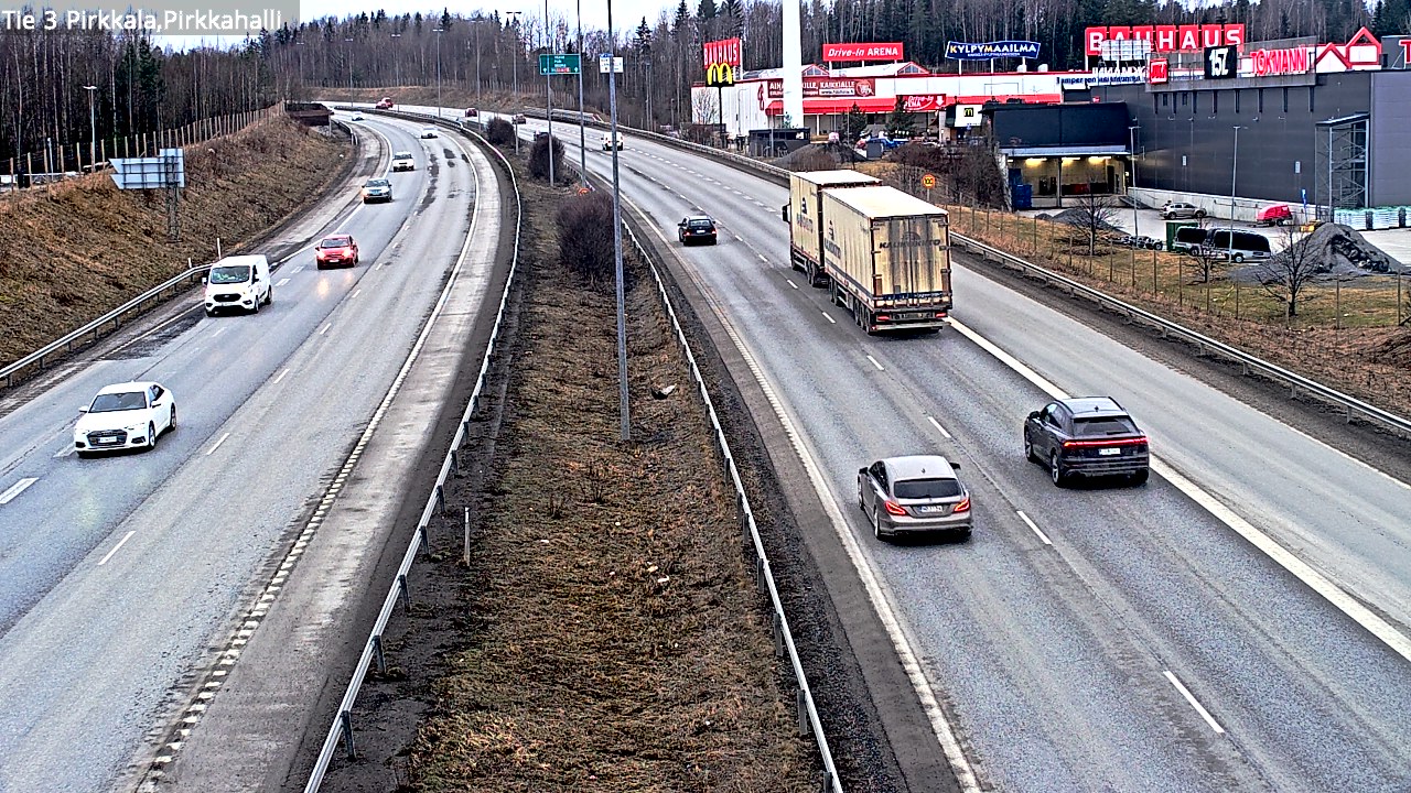 Kelikamerat Kuva Tie 3 Pirkkala, Pirkkahalli, Pirkkala, Pirkanmaa