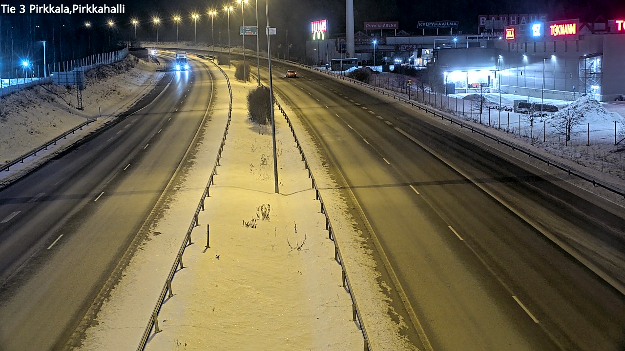 Kelikamerat Kuva Tie 3 Pirkkala, Pirkkahalli, Pirkkala, Pirkanmaa