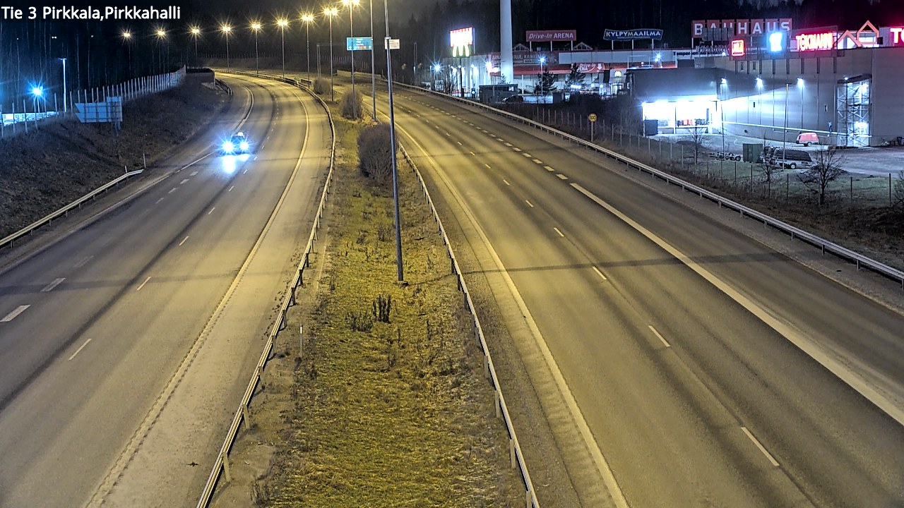 Kelikamerat Kuva Tie 3 Pirkkala, Pirkkahalli, Pirkkala, Pirkanmaa