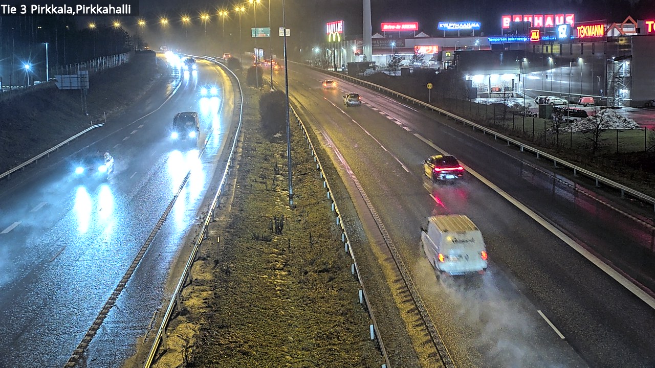 Weather Camera Image Väg 3 Birkala, Pirkkahalli, Pirkkala, Pirkanmaa