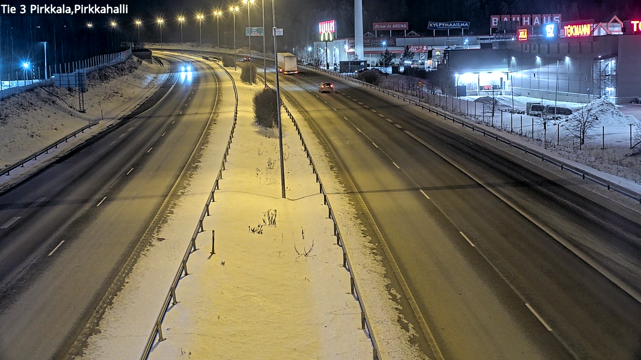 Kelikamerat Kuva Tie 3 Pirkkala, Pirkkahalli, Pirkkala, Pirkanmaa