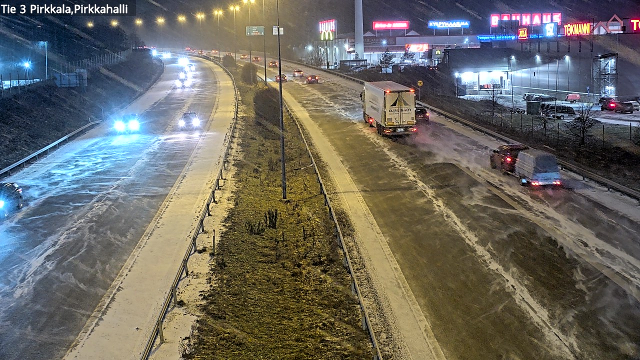 Kelikamerat Kuva Tie 3 Pirkkala, Pirkkahalli, Pirkkala, Pirkanmaa