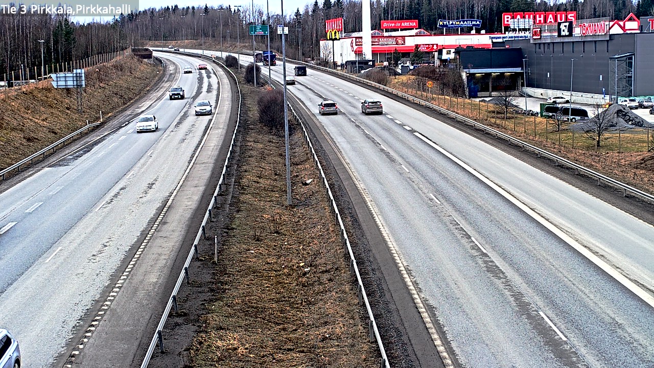 Kelikamerat Kuva Tie 3 Pirkkala, Pirkkahalli, Pirkkala, Pirkanmaa