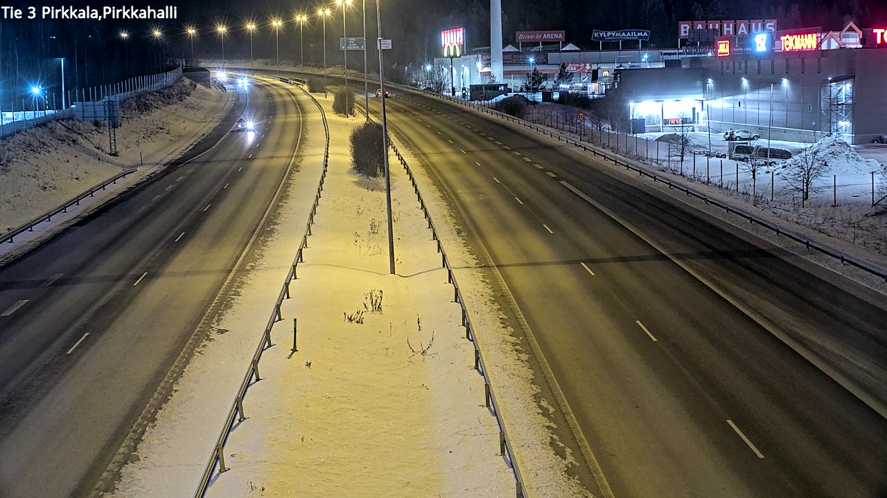 Kelikamerat Kuva Tie 3 Pirkkala, Pirkkahalli, Pirkkala, Pirkanmaa