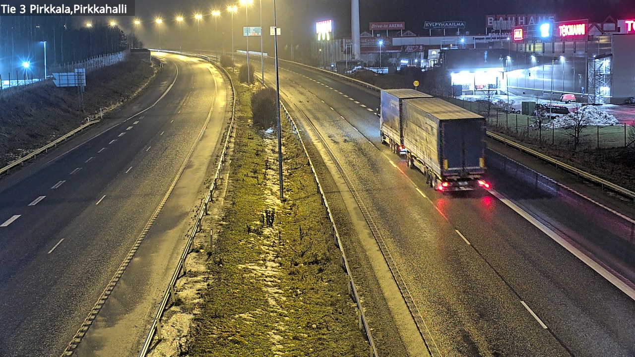 Weather Camera Image Väg 3 Birkala, Pirkkahalli, Pirkkala, Pirkanmaa