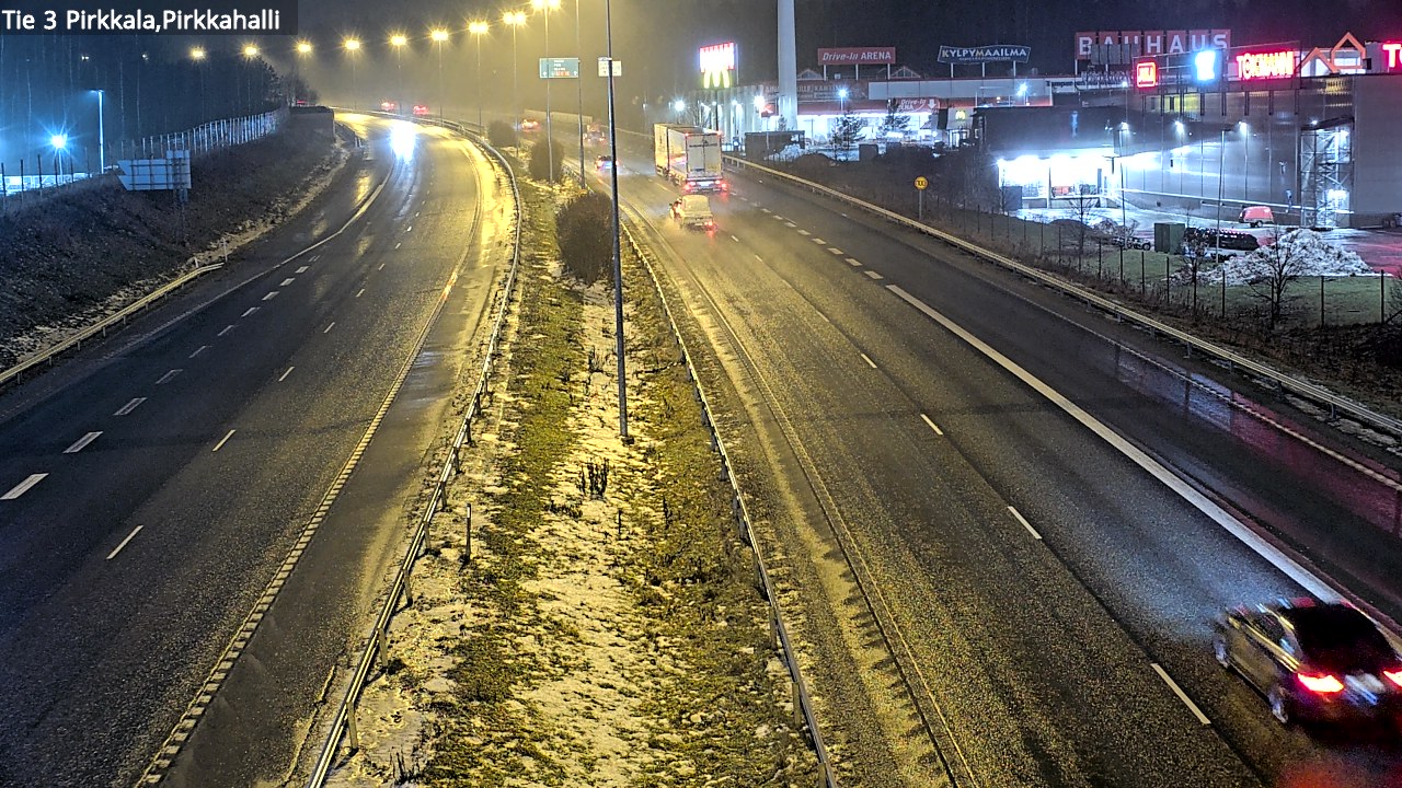 Weather Camera Image Väg 3 Birkala, Pirkkahalli, Pirkkala, Pirkanmaa
