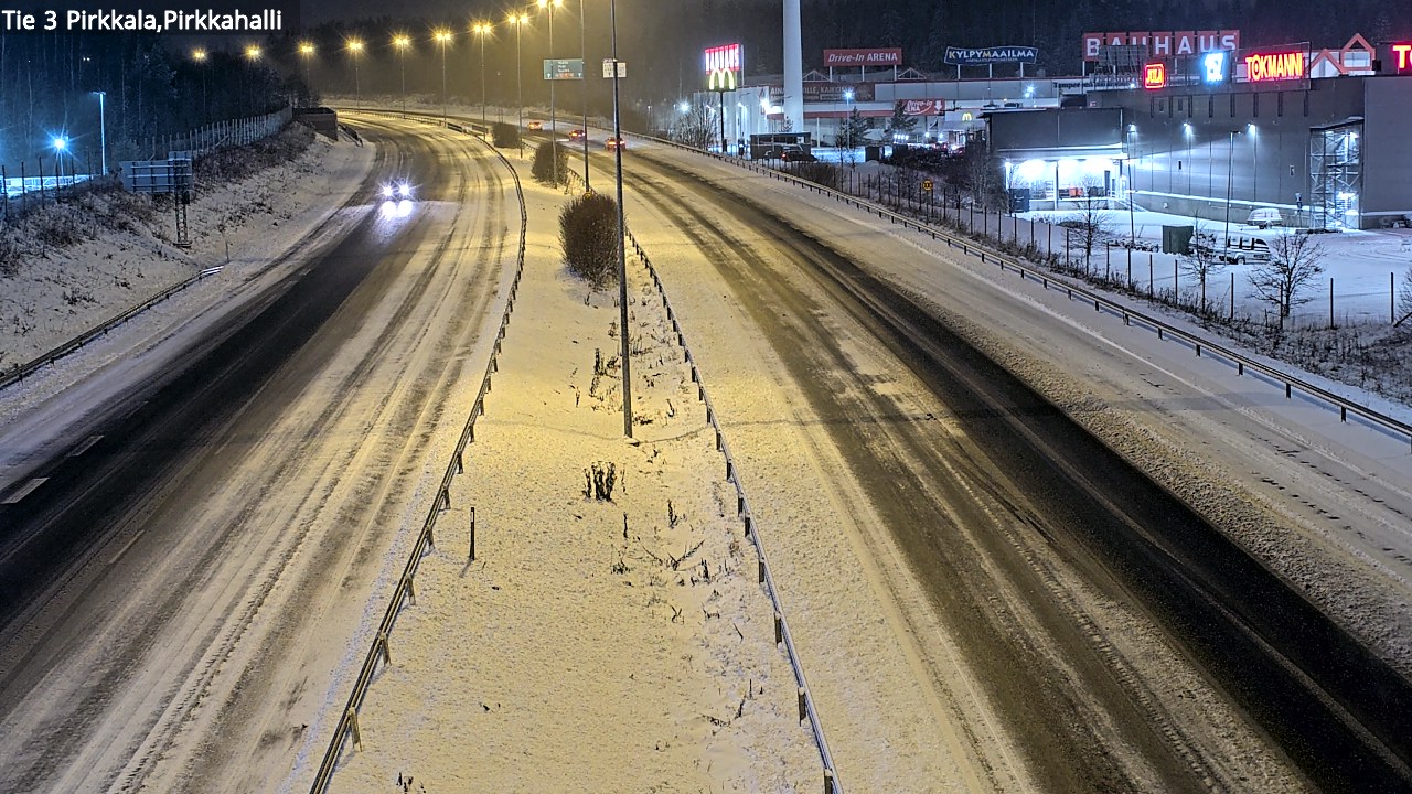 Kelikamerat Kuva Tie 3 Pirkkala, Pirkkahalli, Pirkkala, Pirkanmaa