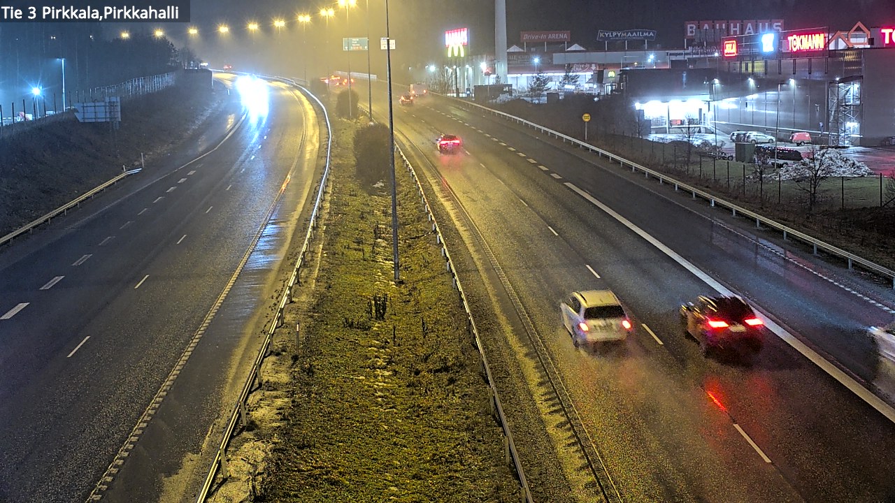 Weather Camera Image Väg 3 Birkala, Pirkkahalli, Pirkkala, Pirkanmaa