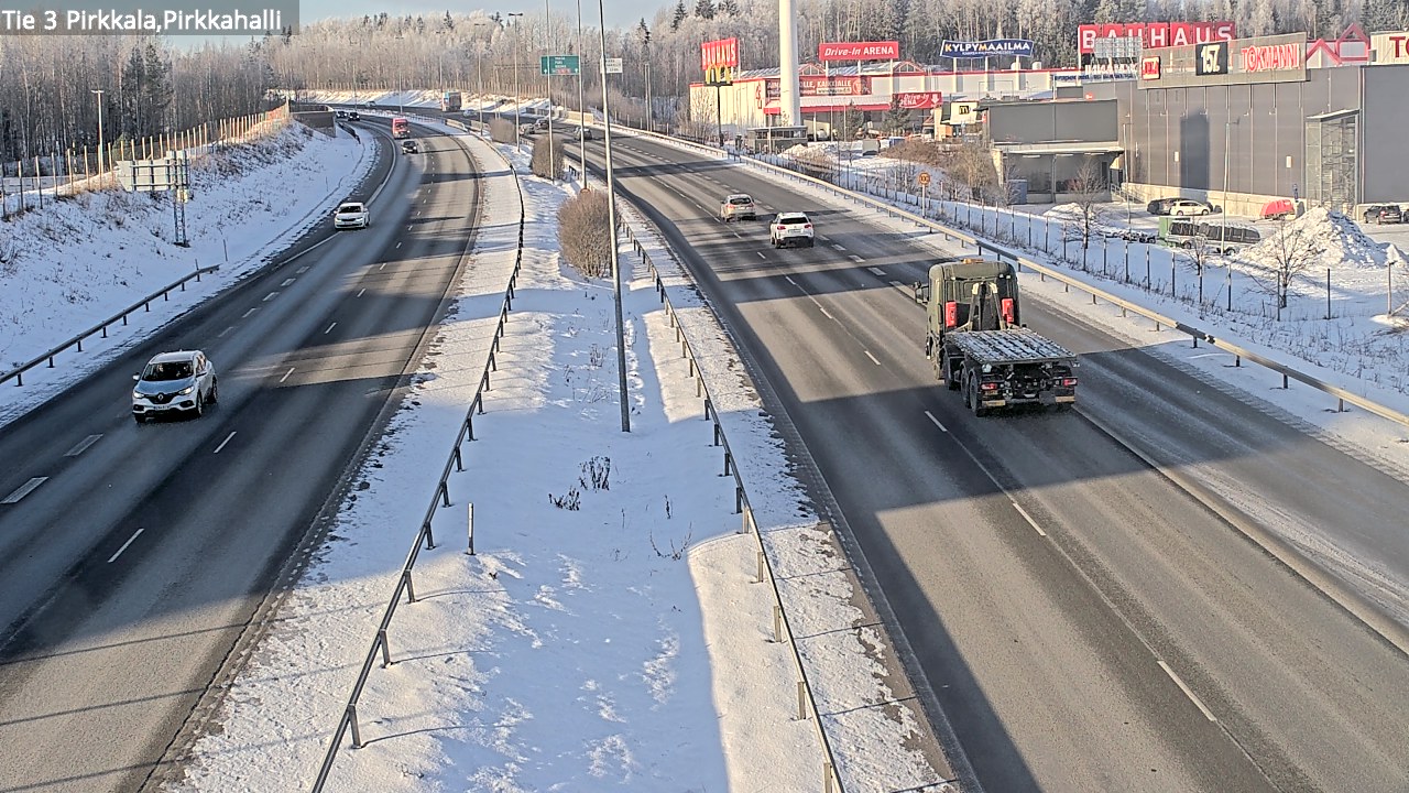Kelikamerat Kuva Tie 3 Pirkkala, Pirkkahalli, Pirkkala, Pirkanmaa