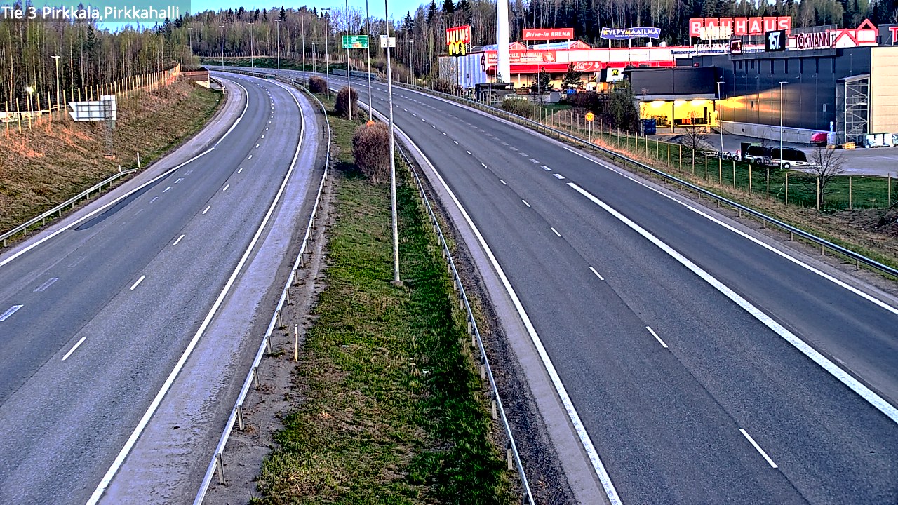 Kelikamerat Kuva Tie 3 Pirkkala, Pirkkahalli, Pirkkala, Pirkanmaa