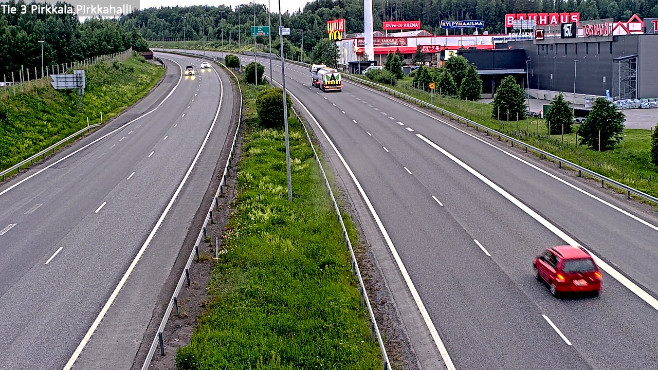 Kelikamerat Kuva Tie 3 Pirkkala, Pirkkahalli, Pirkkala, Pirkanmaa
