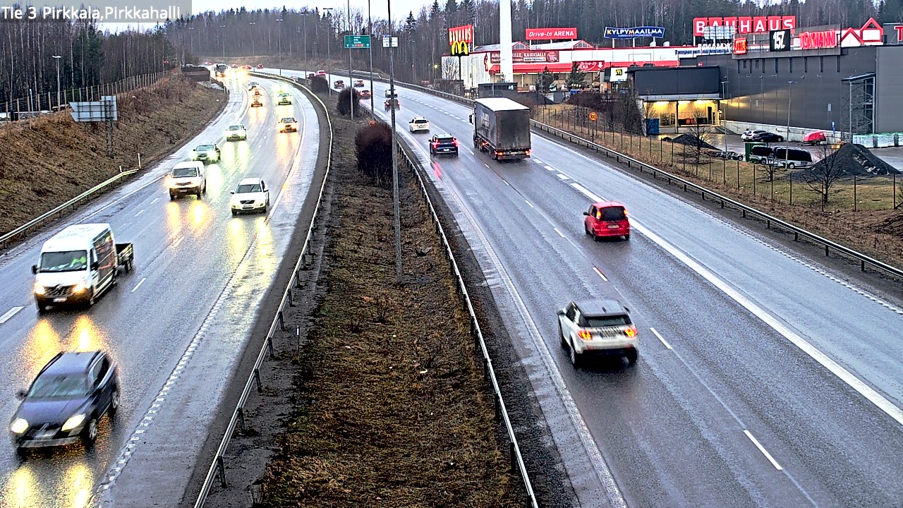 Kelikamerat Kuva Tie 3 Pirkkala, Pirkkahalli, Pirkkala, Pirkanmaa
