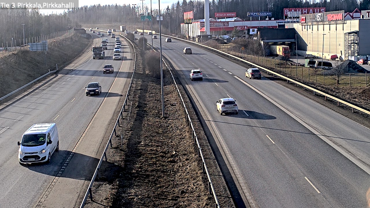 Weather Camera Image Väg 3 Birkala, Pirkkahalli, Pirkkala, Pirkanmaa