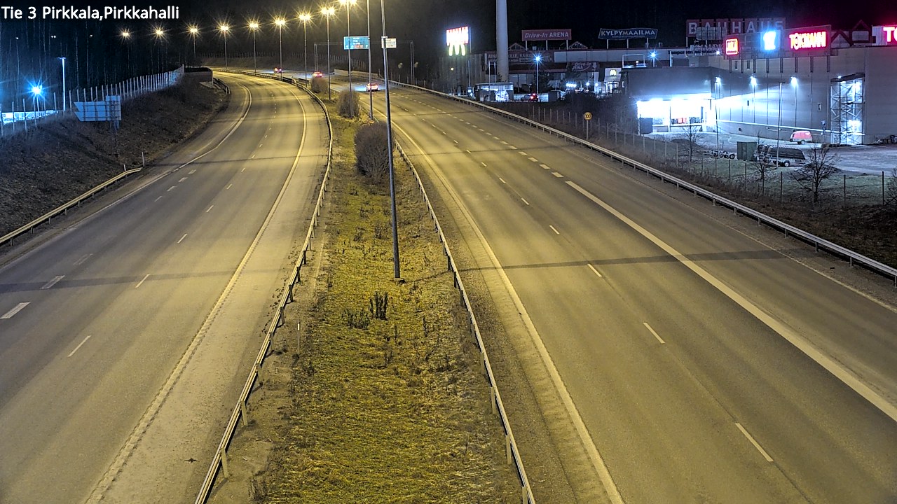 Kelikamerat Kuva Tie 3 Pirkkala, Pirkkahalli, Pirkkala, Pirkanmaa