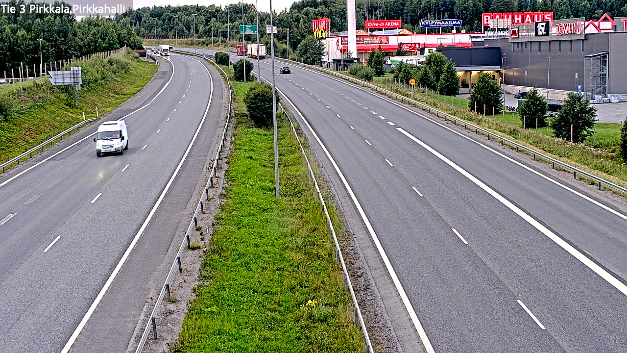 Kelikamerat Kuva Tie 3 Pirkkala, Pirkkahalli, Pirkkala, Pirkanmaa