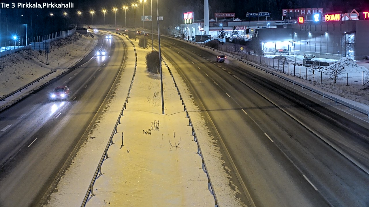 Kelikamerat Kuva Tie 3 Pirkkala, Pirkkahalli, Pirkkala, Pirkanmaa