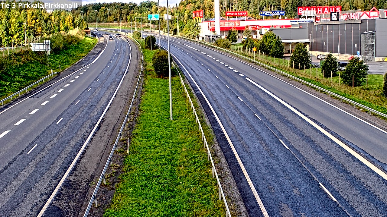 Kelikamerat Kuva Tie 3 Pirkkala, Pirkkahalli, Pirkkala, Pirkanmaa