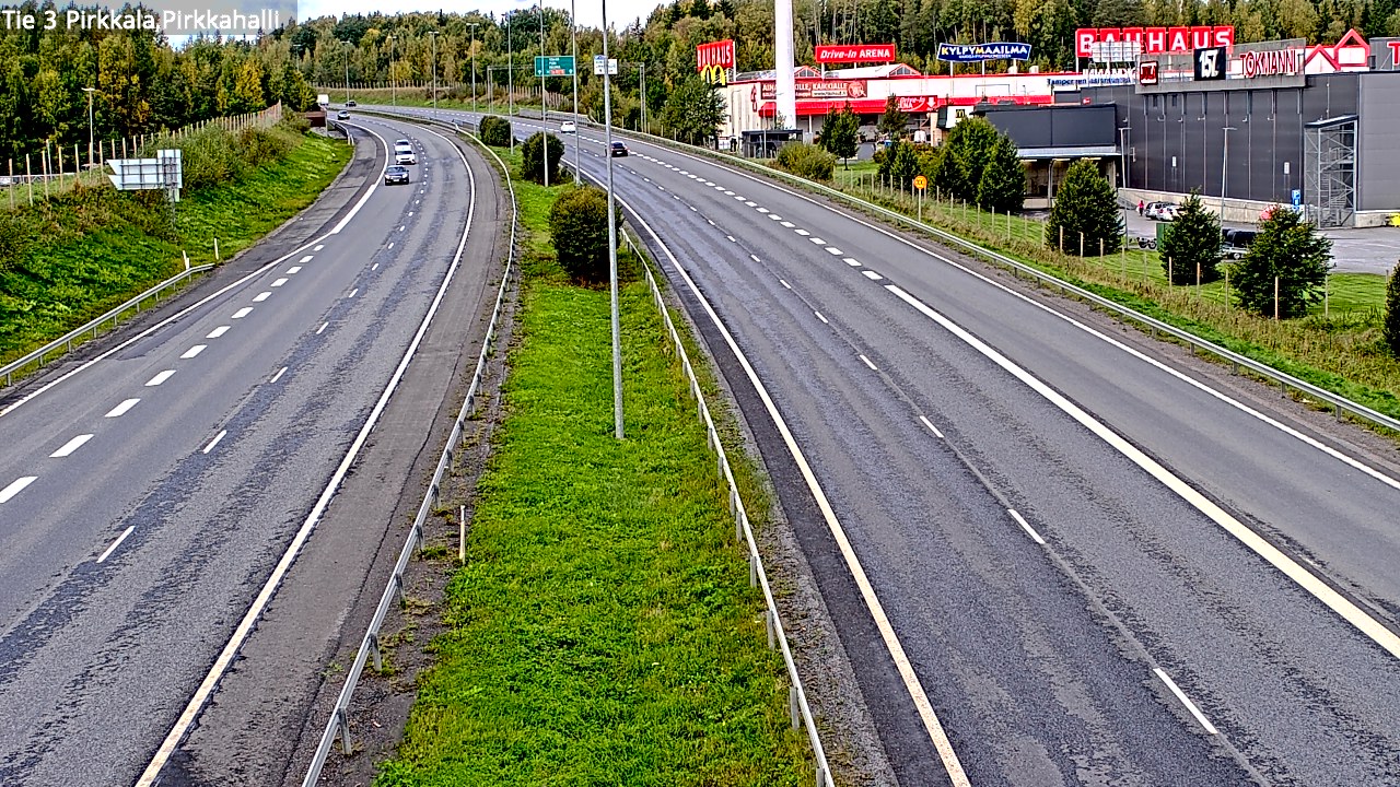 Kelikamerat Kuva Tie 3 Pirkkala, Pirkkahalli, Pirkkala, Pirkanmaa