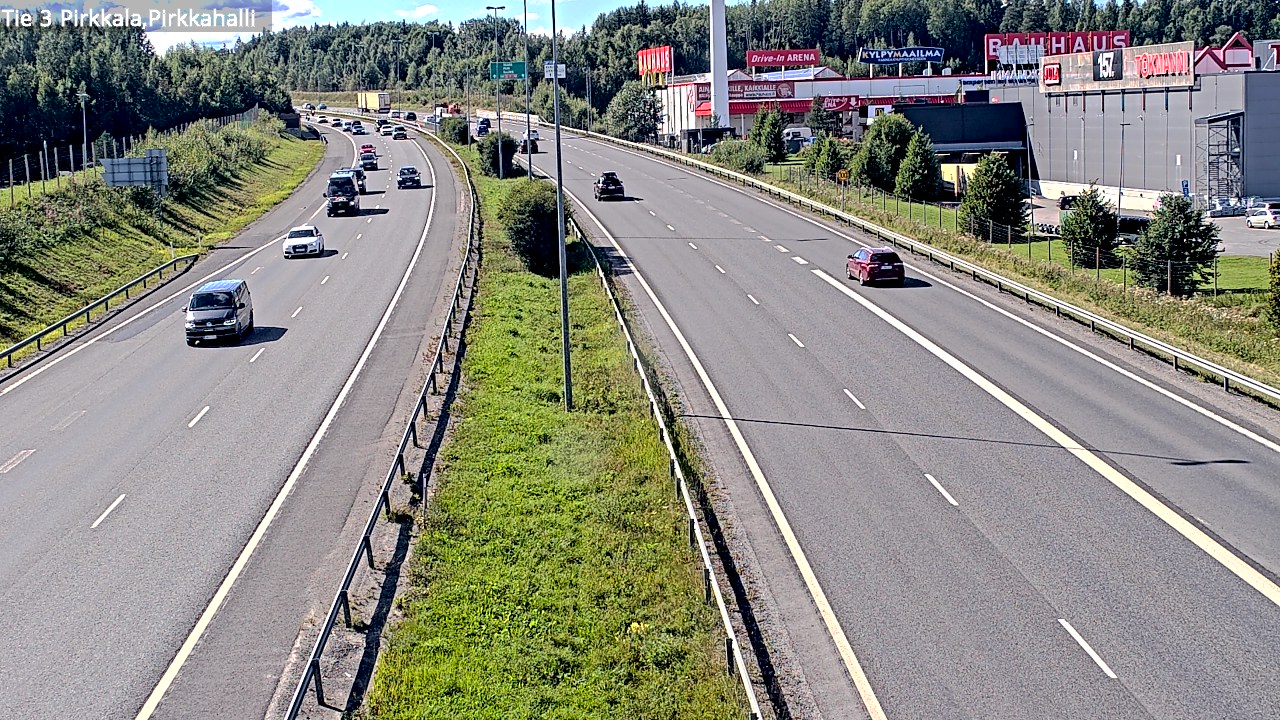 Kelikamerat Kuva Tie 3 Pirkkala, Pirkkahalli, Pirkkala, Pirkanmaa