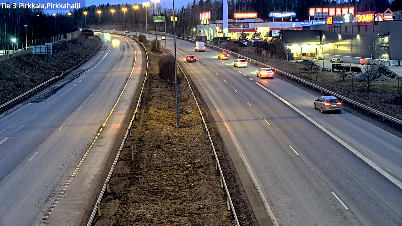 Kelikamerat Kuva Tie 3 Pirkkala, Pirkkahalli, Pirkkala, Pirkanmaa