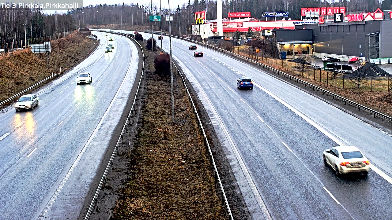 Kelikamerat Kuva Tie 3 Pirkkala, Pirkkahalli, Pirkkala, Pirkanmaa