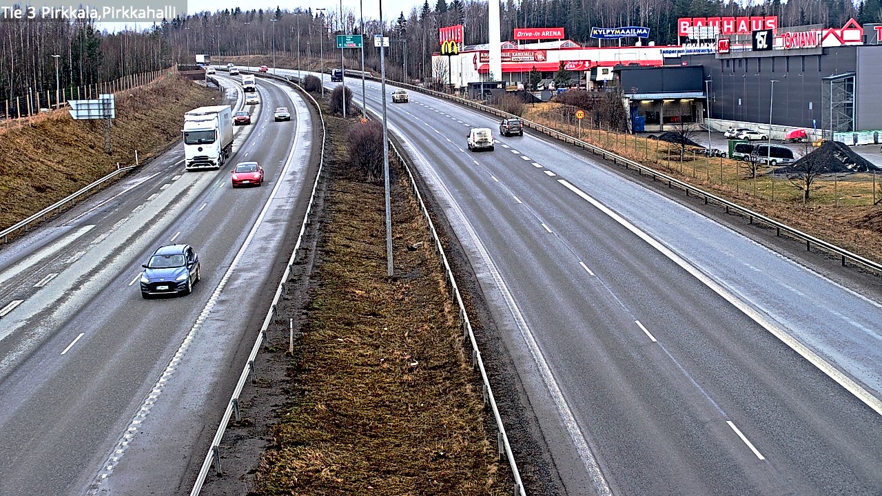 Kelikamerat Kuva Tie 3 Pirkkala, Pirkkahalli, Pirkkala, Pirkanmaa
