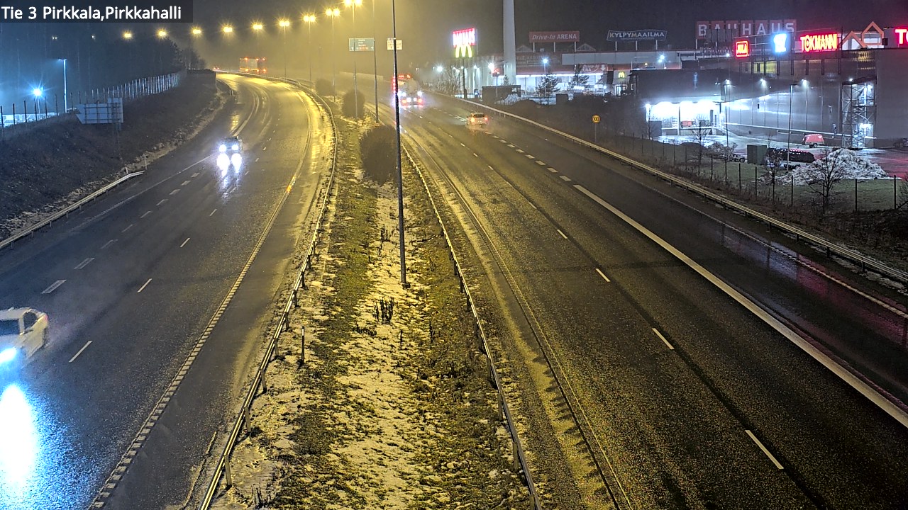 Weather Camera Image Väg 3 Birkala, Pirkkahalli, Pirkkala, Pirkanmaa