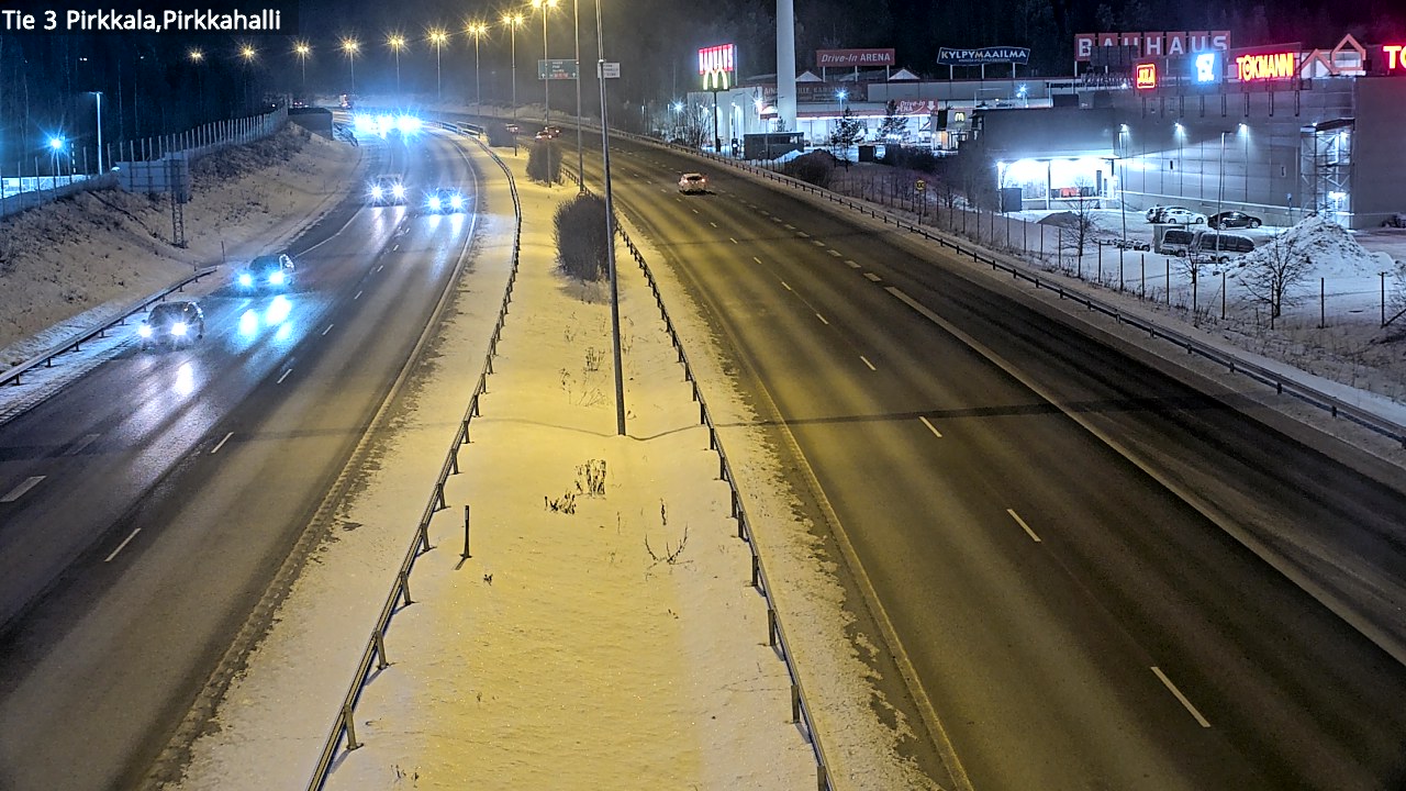 Kelikamerat Kuva Tie 3 Pirkkala, Pirkkahalli, Pirkkala, Pirkanmaa