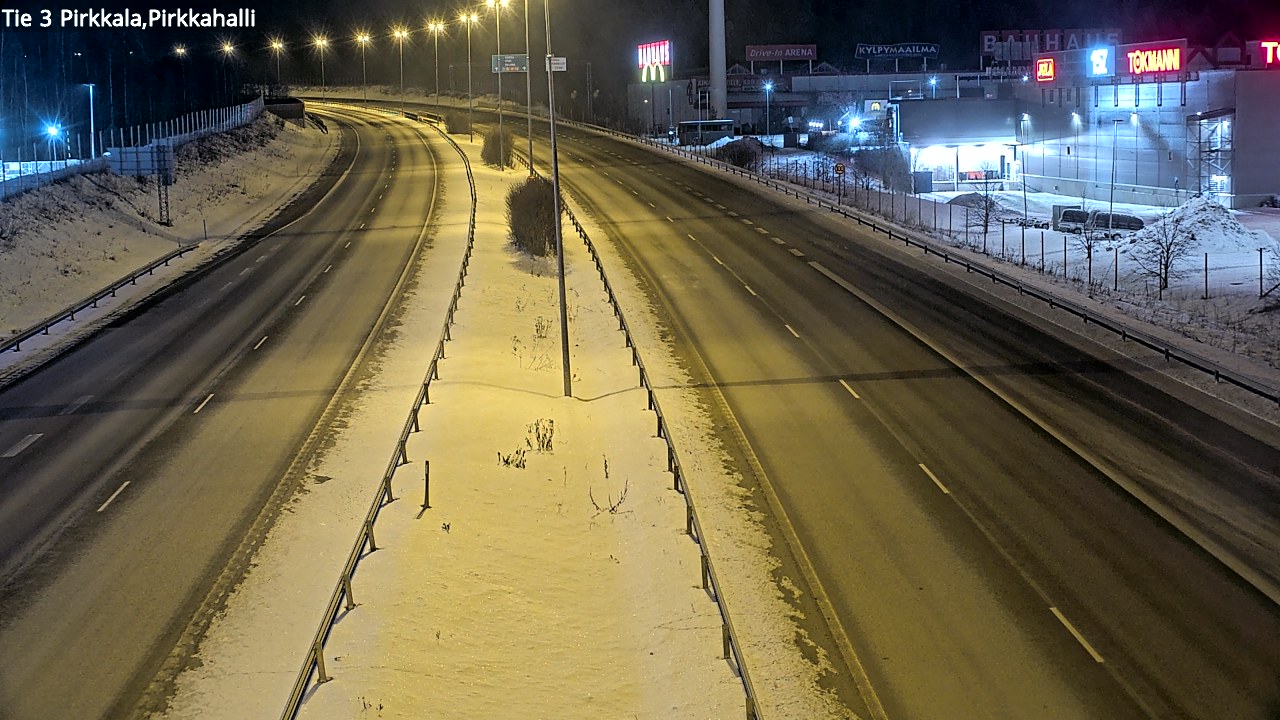 Kelikamerat Kuva Tie 3 Pirkkala, Pirkkahalli, Pirkkala, Pirkanmaa