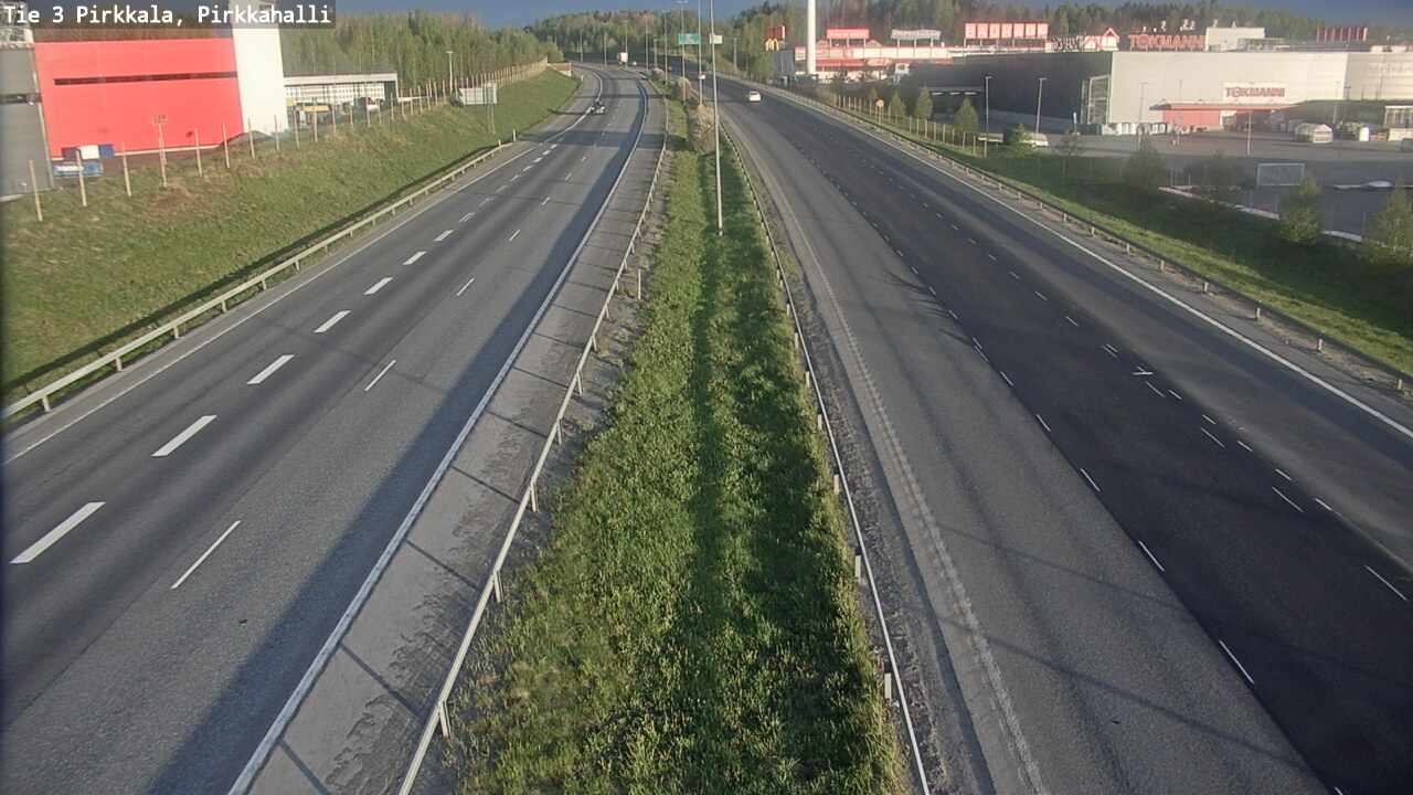 Weather Camera Image Road 3 Pirkkala, Pirkkahalli, Pirkkala, Pirkanmaa