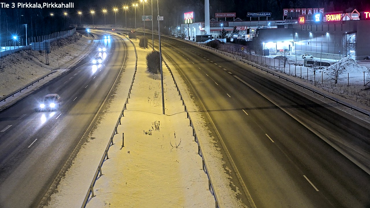 Kelikamerat Kuva Tie 3 Pirkkala, Pirkkahalli, Pirkkala, Pirkanmaa