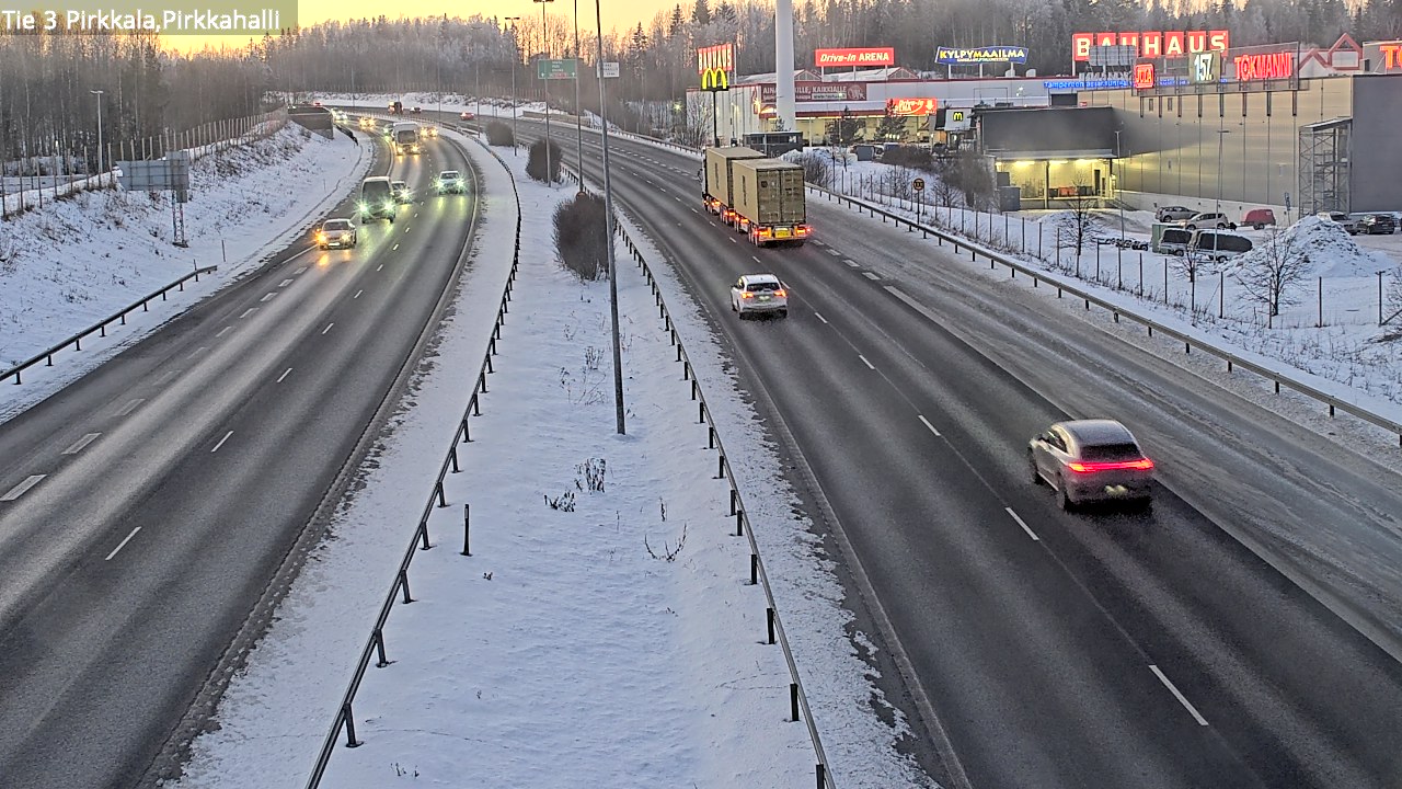 Kelikamerat Kuva Tie 3 Pirkkala, Pirkkahalli, Pirkkala, Pirkanmaa