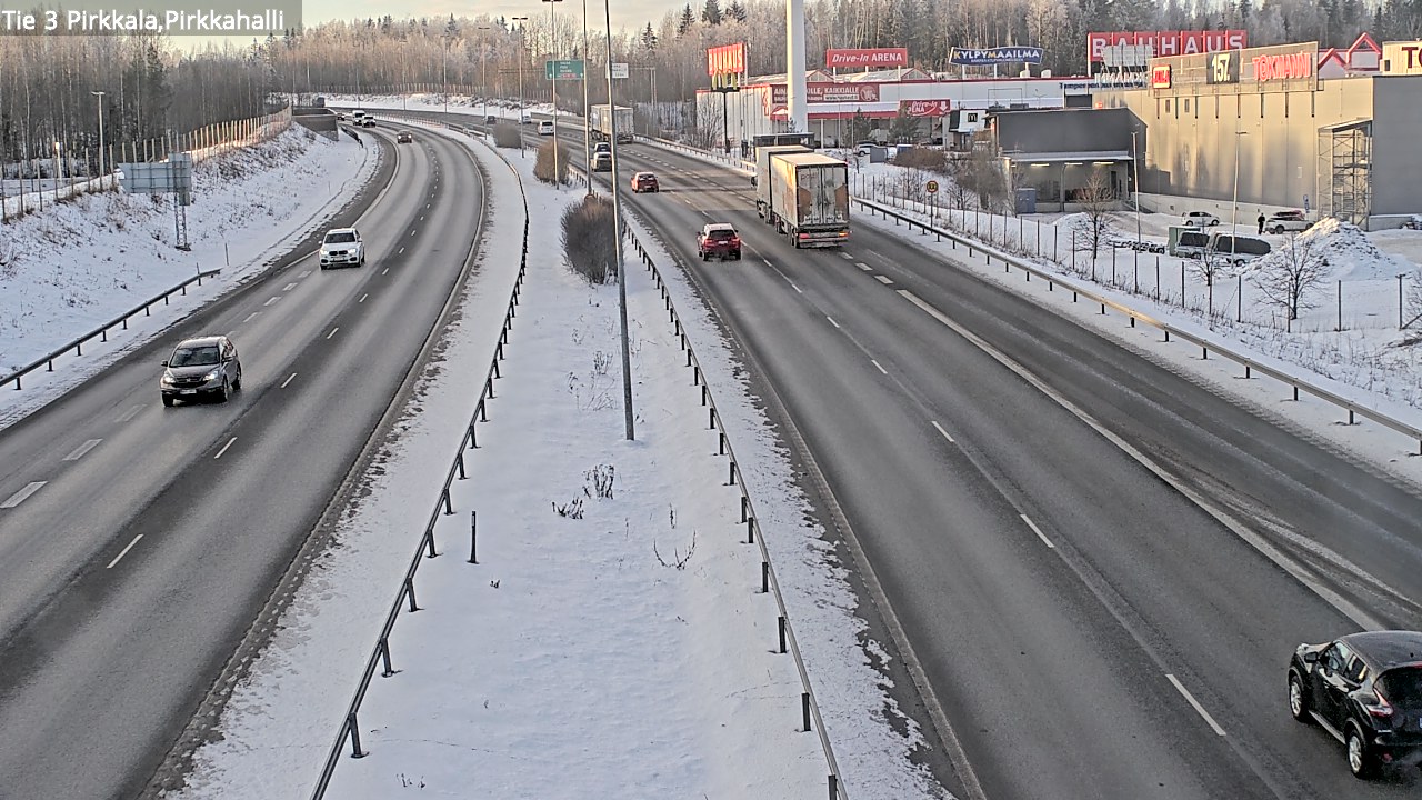 Kelikamerat Kuva Tie 3 Pirkkala, Pirkkahalli, Pirkkala, Pirkanmaa