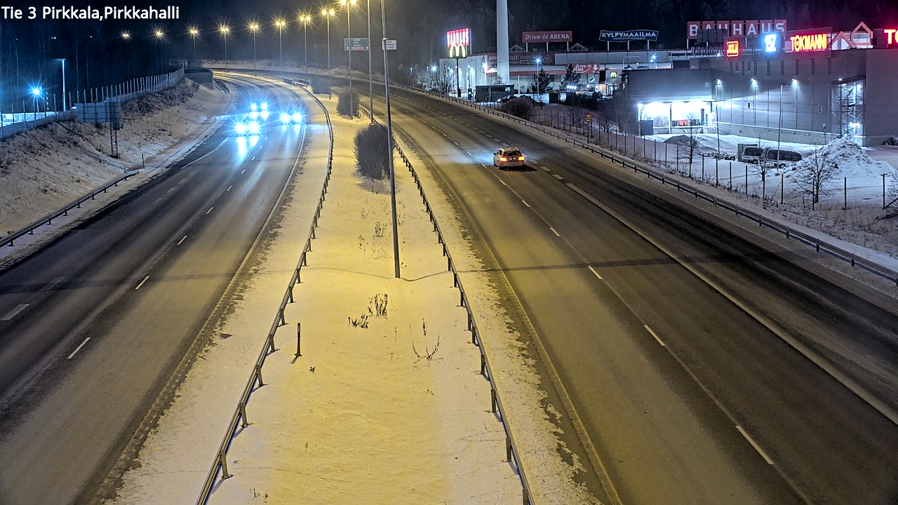 Kelikamerat Kuva Tie 3 Pirkkala, Pirkkahalli, Pirkkala, Pirkanmaa