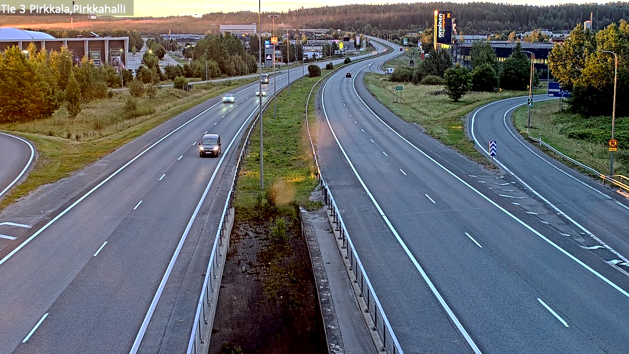 Weather Camera Image Väg 3 Birkala, Pirkkahalli, Pirkkala, Pirkanmaa