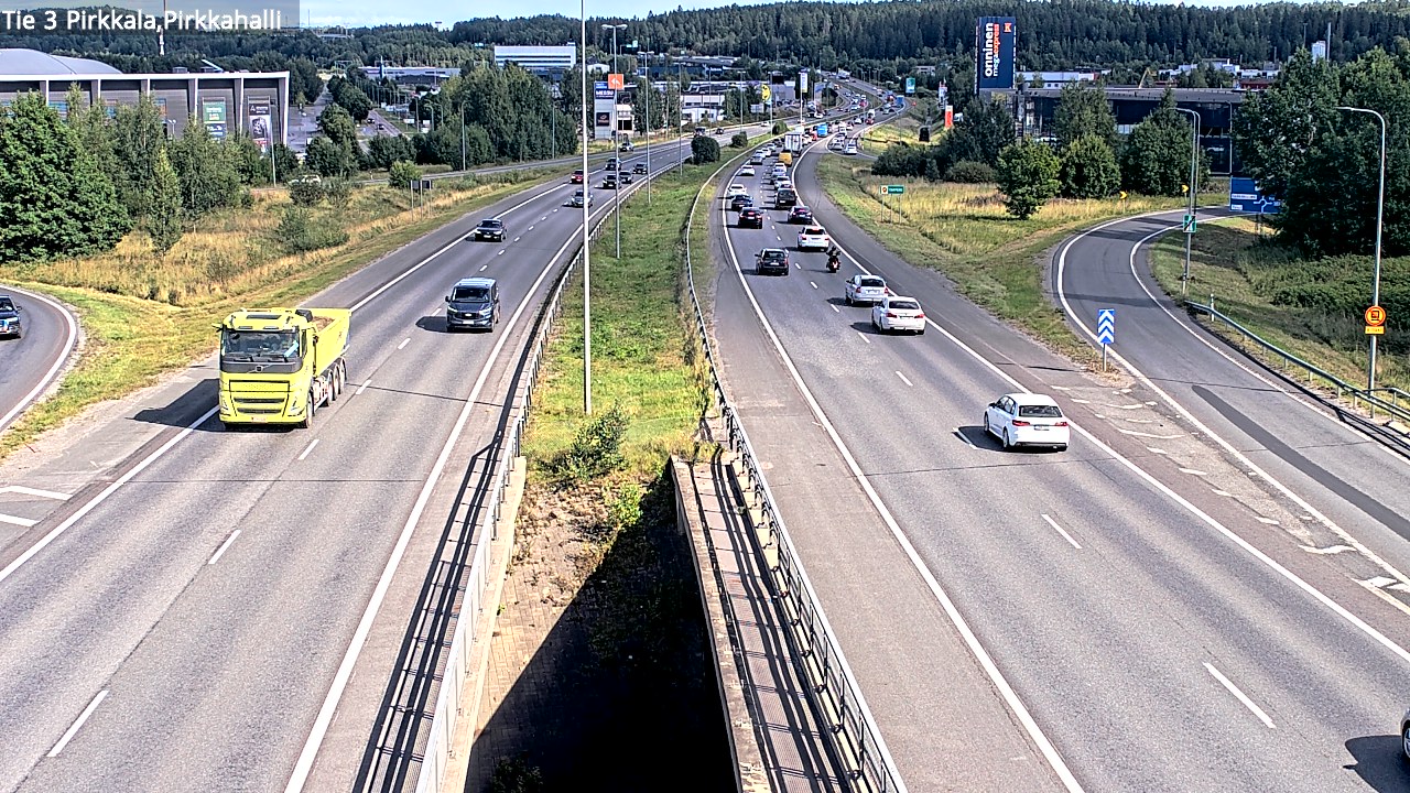 Weather Camera Image Väg 3 Birkala, Pirkkahalli, Pirkkala, Pirkanmaa
