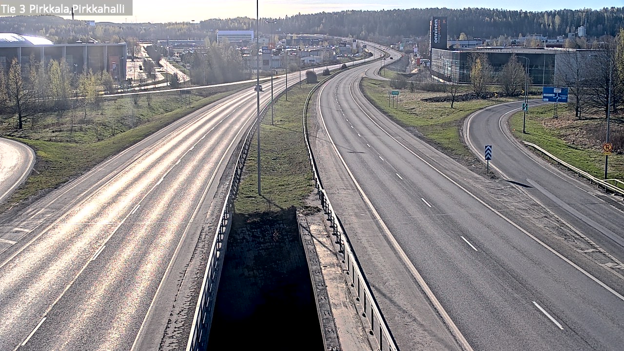 Weather Camera Image Road 3 Pirkkala, Pirkkahalli, Pirkkala, Pirkanmaa