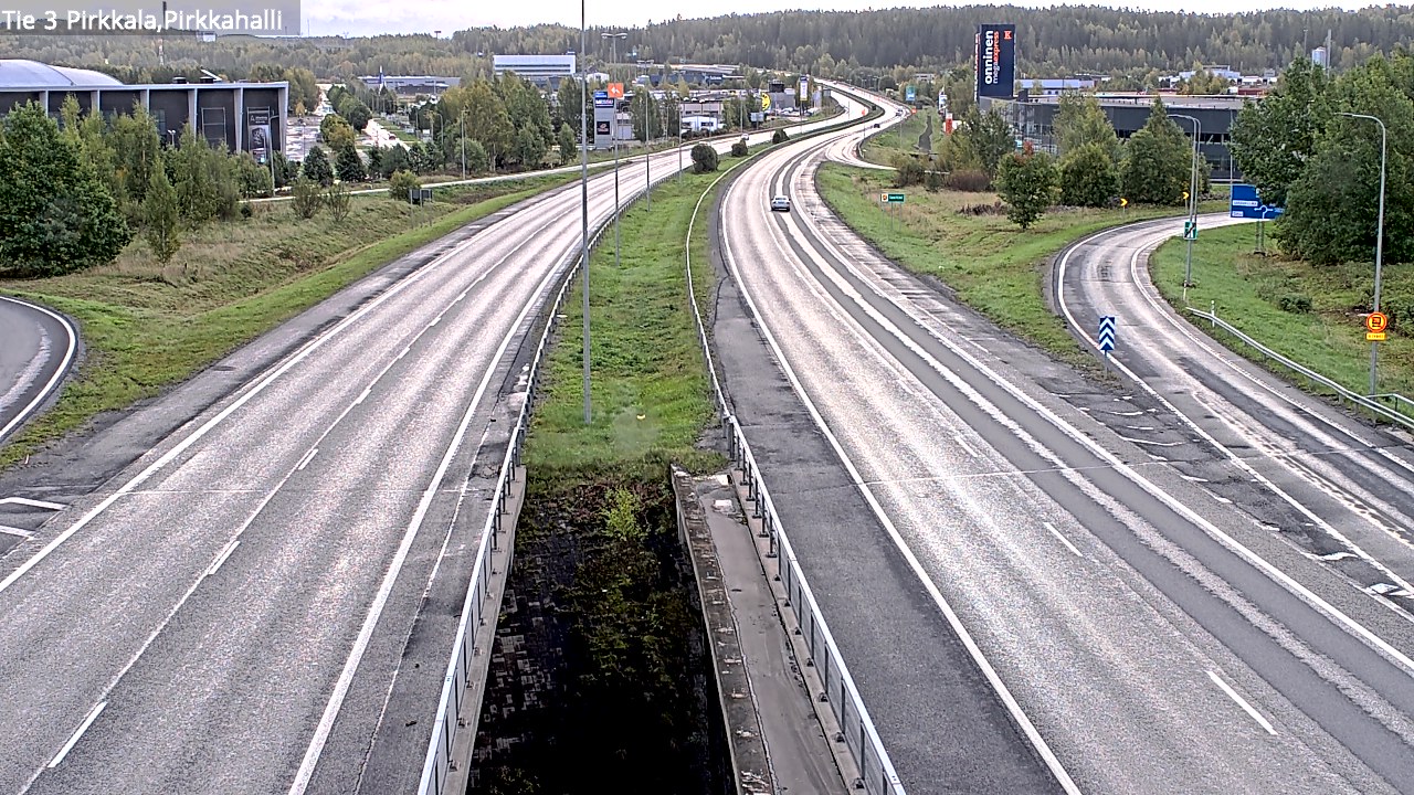 Weather Camera Image Väg 3 Birkala, Pirkkahalli, Pirkkala, Pirkanmaa