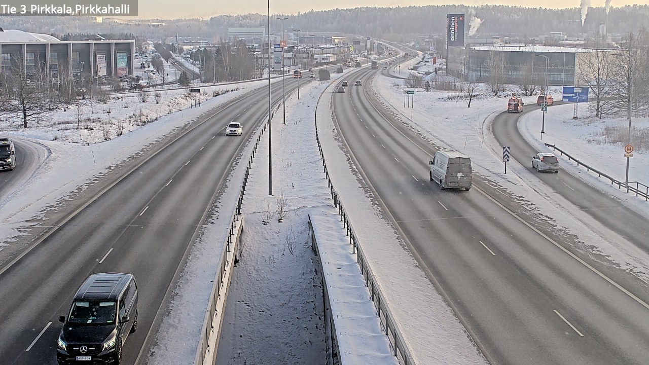 Weather Camera Image Väg 3 Birkala, Pirkkahalli, Pirkkala, Pirkanmaa