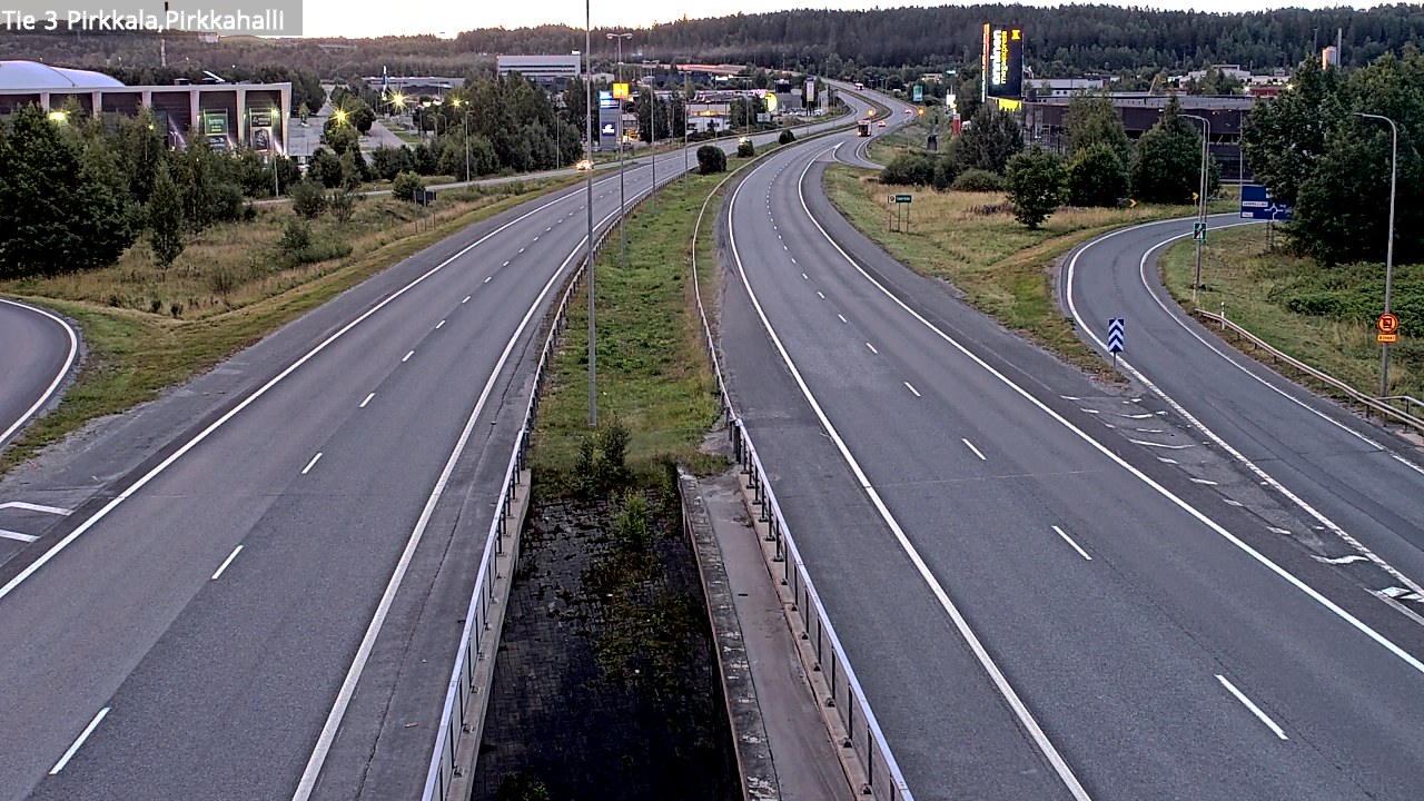 Weather Camera Image Väg 3 Birkala, Pirkkahalli, Pirkkala, Pirkanmaa