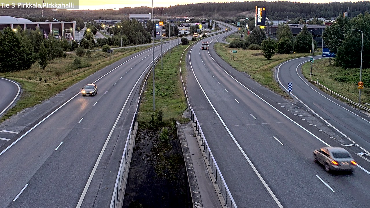 Weather Camera Image Road 3 Pirkkala, Pirkkahalli, Pirkkala, Pirkanmaa