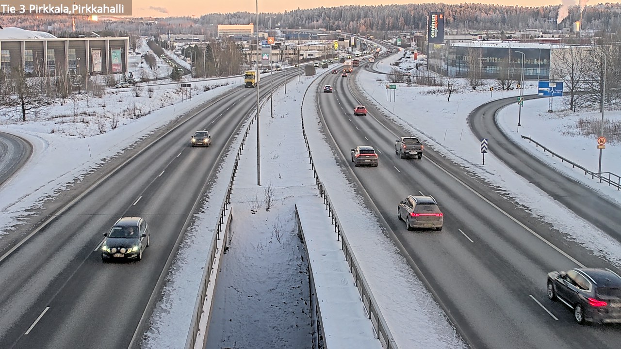 Kelikamerat Kuva Tie 3 Pirkkala, Pirkkahalli, Pirkkala, Pirkanmaa