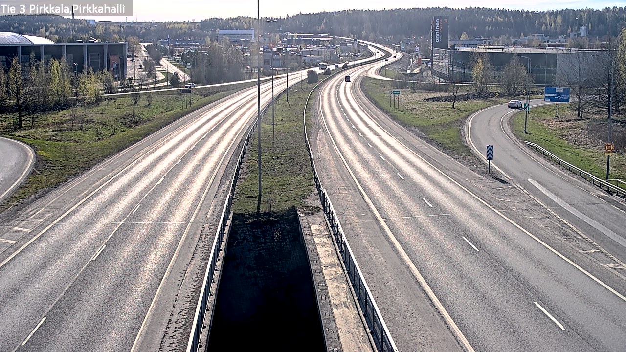 Weather Camera Image Road 3 Pirkkala, Pirkkahalli, Pirkkala, Pirkanmaa