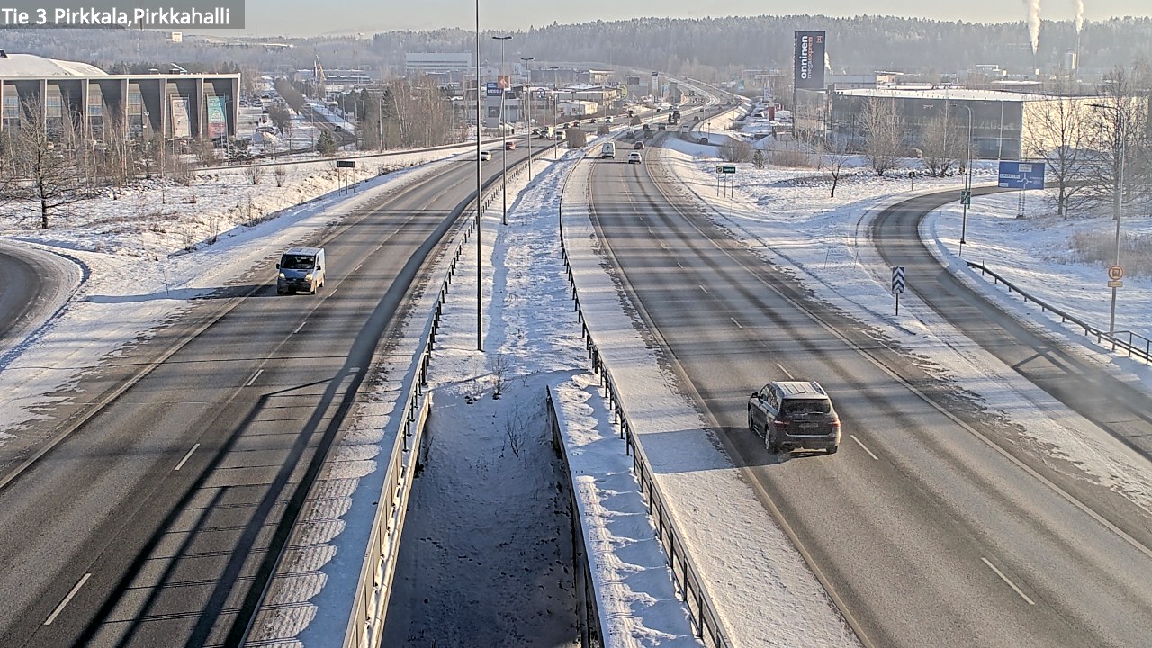 Weather Camera Image Väg 3 Birkala, Pirkkahalli, Pirkkala, Pirkanmaa