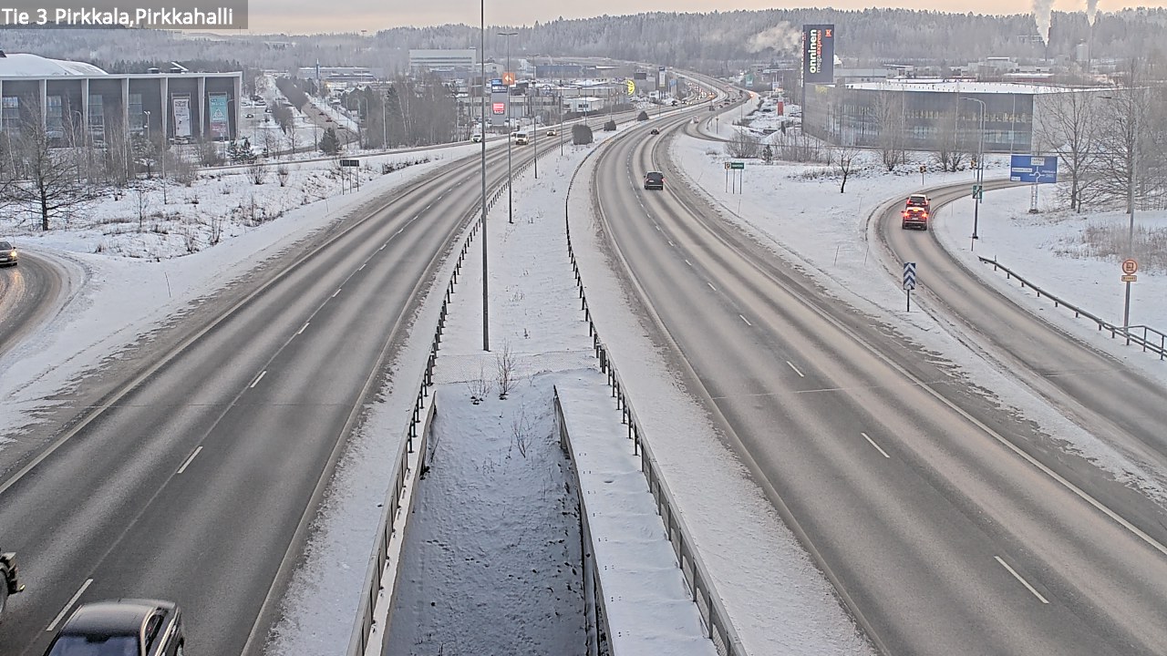 Weather Camera Image Väg 3 Birkala, Pirkkahalli, Pirkkala, Pirkanmaa