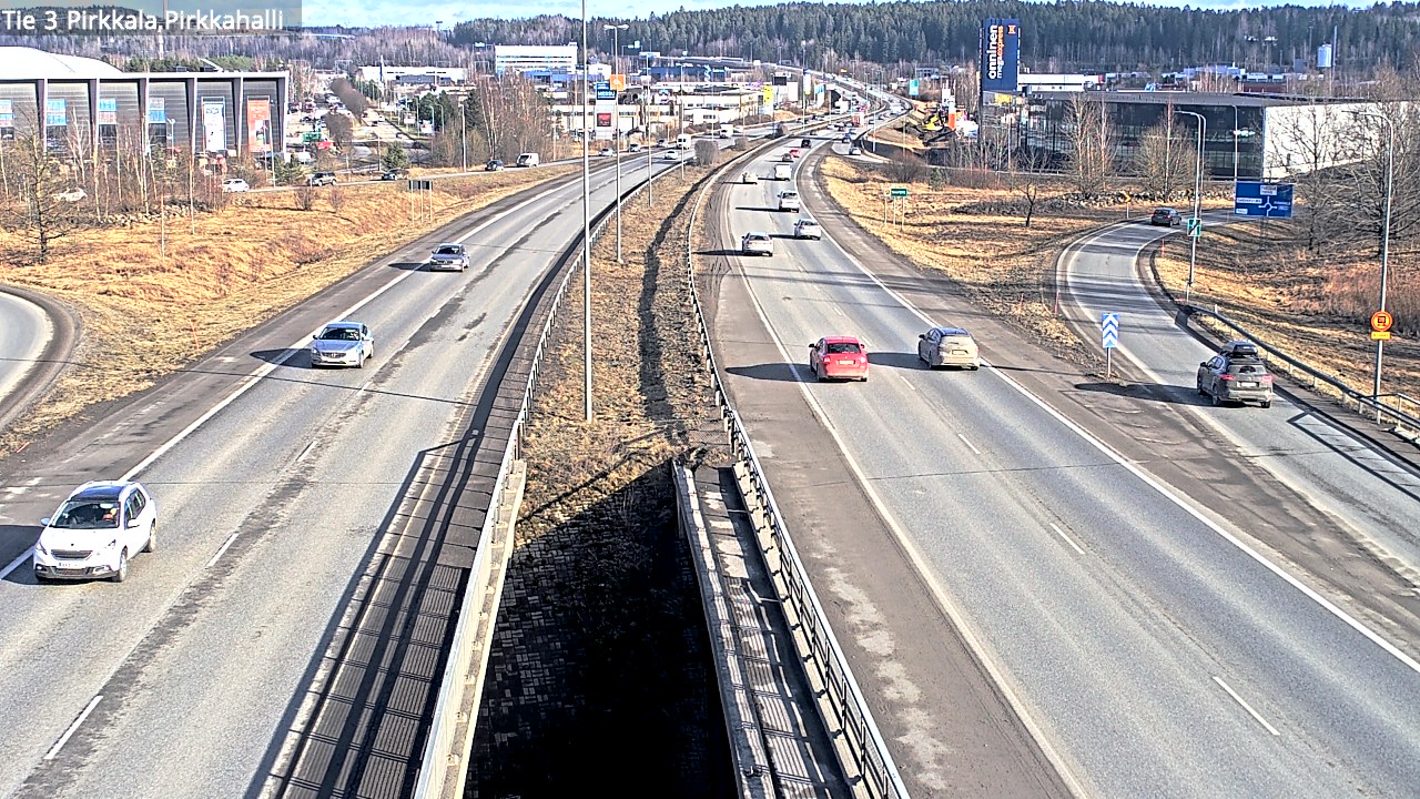 Weather Camera Image Väg 3 Birkala, Pirkkahalli, Pirkkala, Pirkanmaa