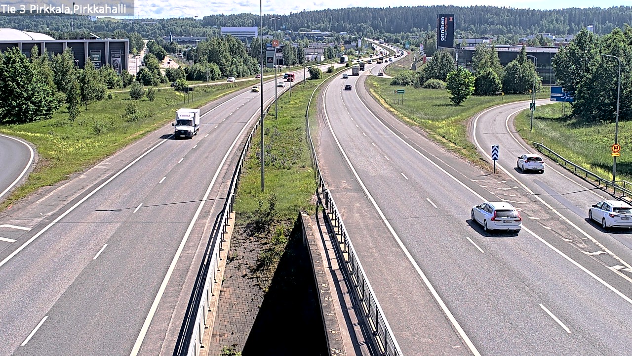 Kelikamerat Kuva Tie 3 Pirkkala, Pirkkahalli, Pirkkala, Pirkanmaa