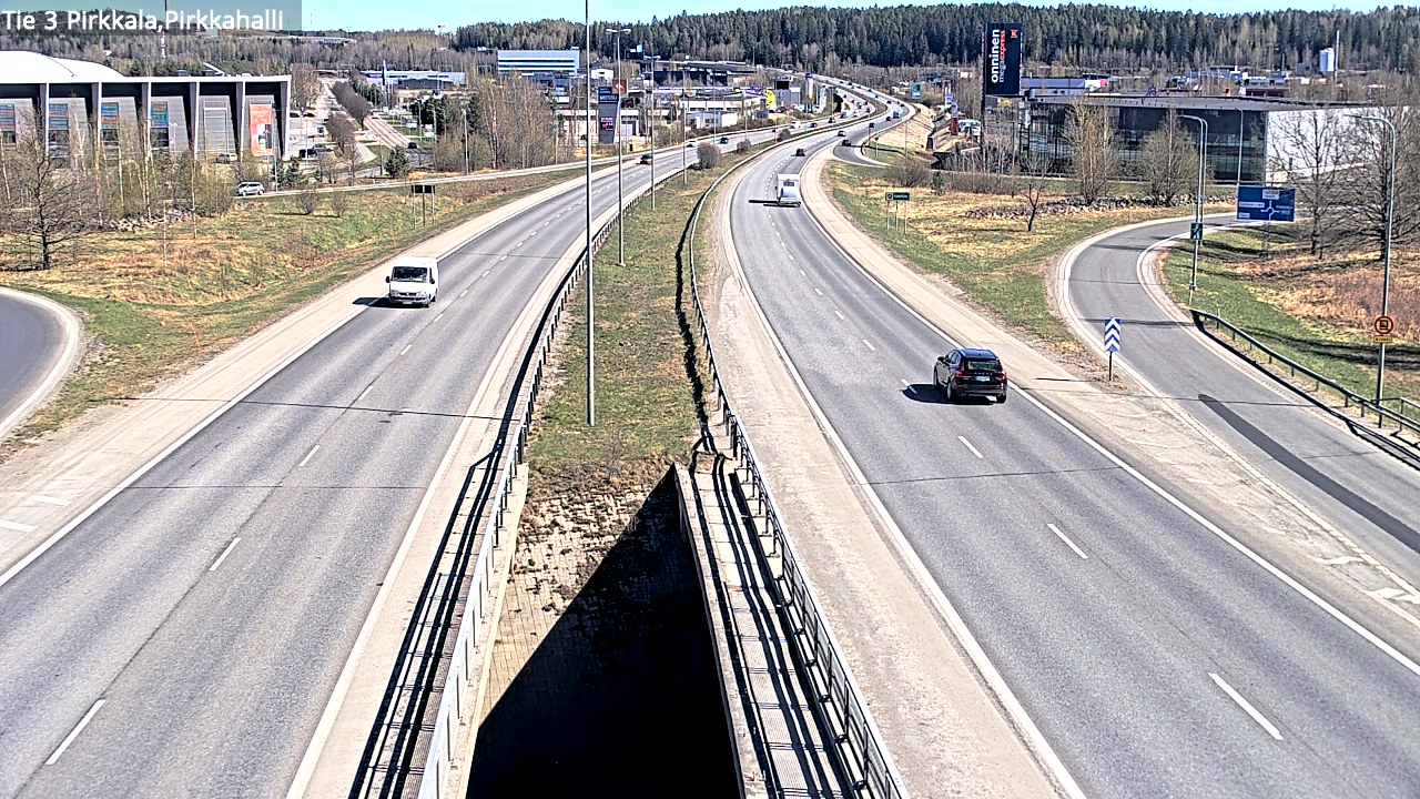 Weather Camera Image Road 3 Pirkkala, Pirkkahalli, Pirkkala, Pirkanmaa