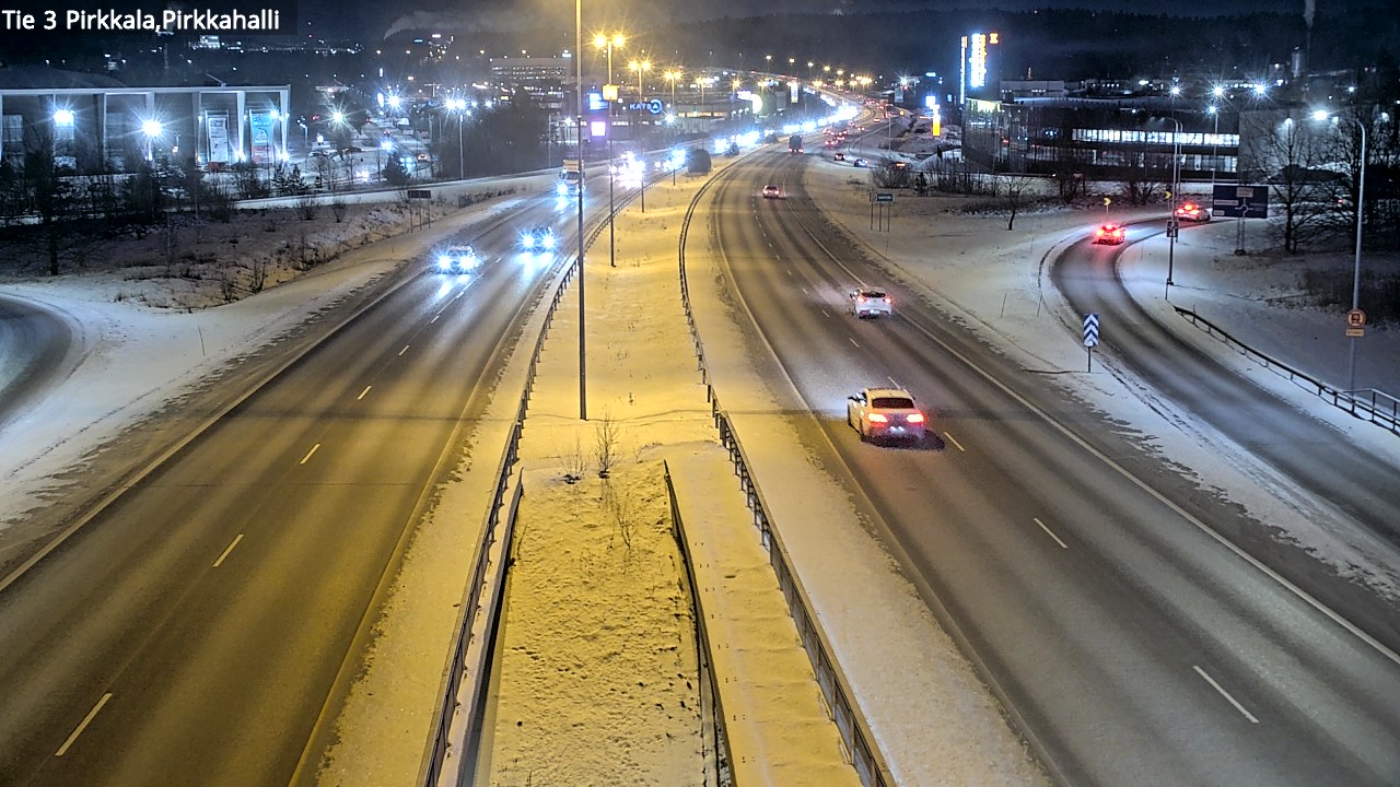 Weather Camera Image Road 3 Pirkkala, Pirkkahalli, Pirkkala, Pirkanmaa
