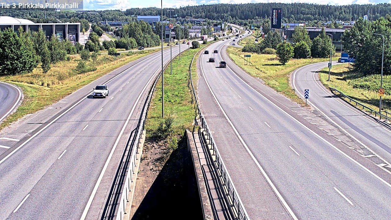 Weather Camera Image Väg 3 Birkala, Pirkkahalli, Pirkkala, Pirkanmaa